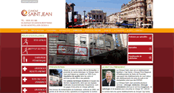 Desktop Screenshot of clinique-saint-jean.fr